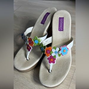 Gitano wedges shoes 🌸🌺